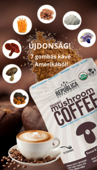 7 gombás kávé Amerikából!